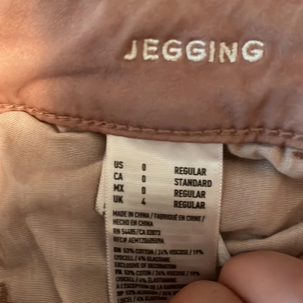 AMERICAN Eagle Outfitters Super Stretch jeans pants jegging - Size 0 Regular - Picture 2 of 11